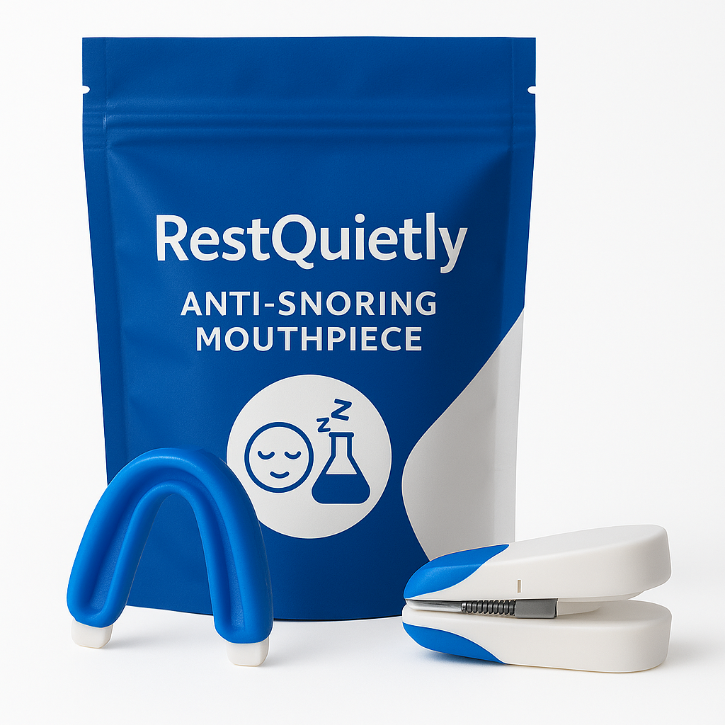RestQuietly® Adjustable Anti-Snoring Mouthpiece